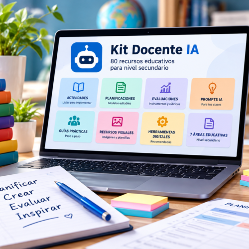 Kit Docente IA – 80 Recursos Educativos